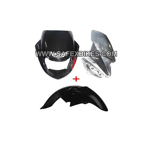 FRONT FAIRING AND MUDGUARD CBZ EXTREME NM ZADON Motorcycle Parts